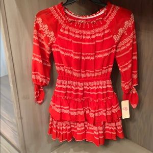 Nwt GB girls “city in bloom” dress. Size S